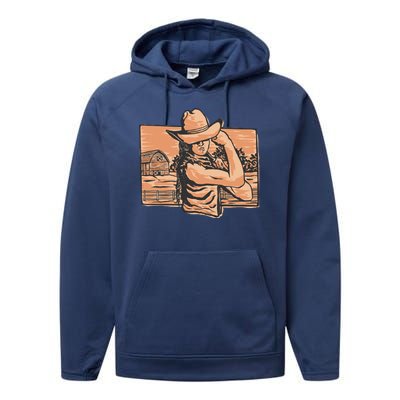 Cowgirl Flex Performance Fleece Hoodie