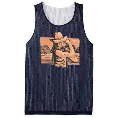 Cowgirl Flex Mesh Reversible Basketball Jersey Tank