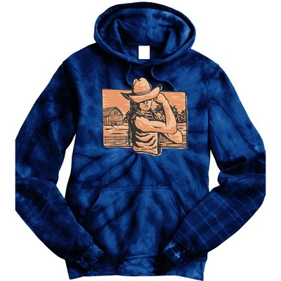 Cowgirl Flex Tie Dye Hoodie