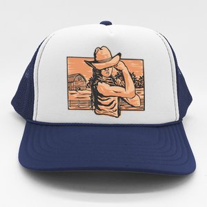 Cowgirl Flex Trucker Hat