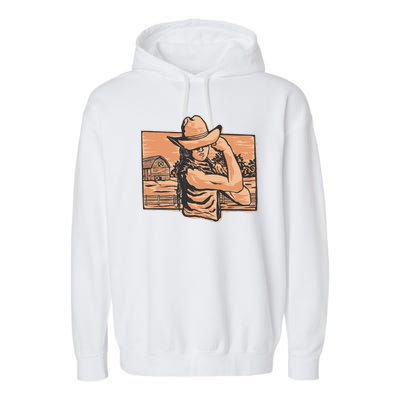 Cowgirl Flex Garment-Dyed Fleece Hoodie