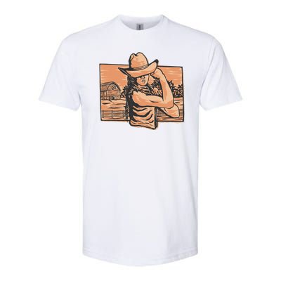 Cowgirl Flex Softstyle CVC T-Shirt