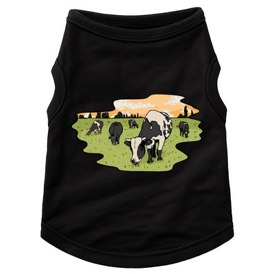 Cows In Field Doggie Tank