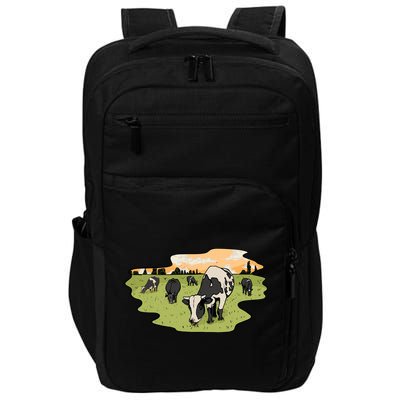 Cows In Field Impact Tech Backpack