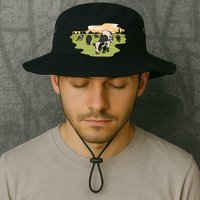 Cows In Field Bucket Hat
