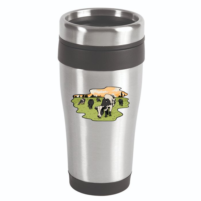 Cows In Field 16oz Travel Tumbler