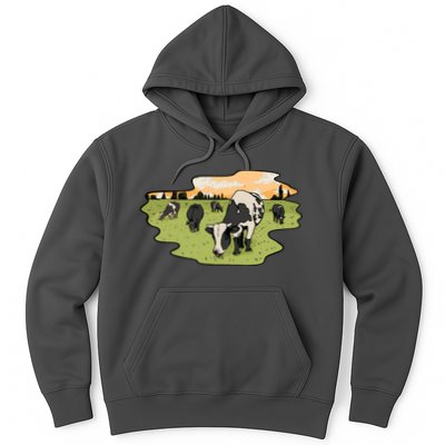 Cows In Field Hoodie