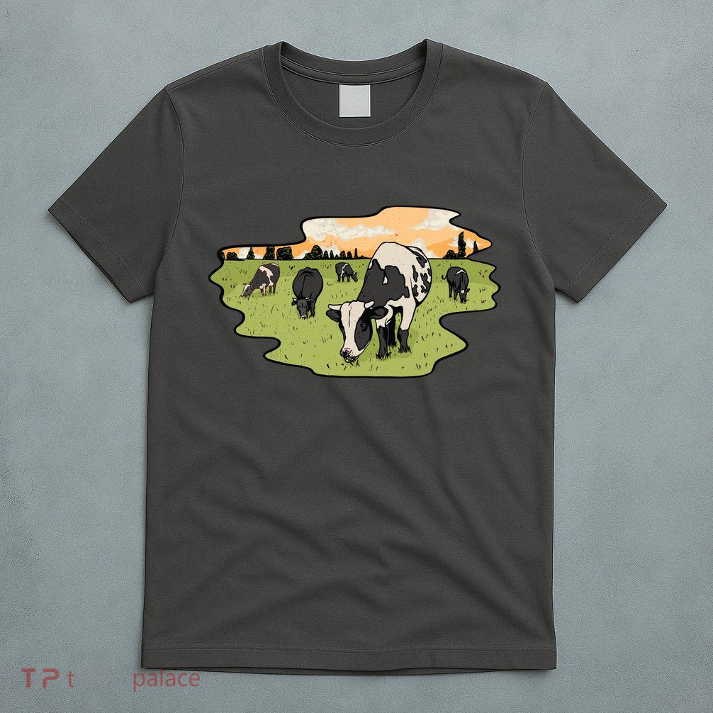 Cows In Field T-Shirt