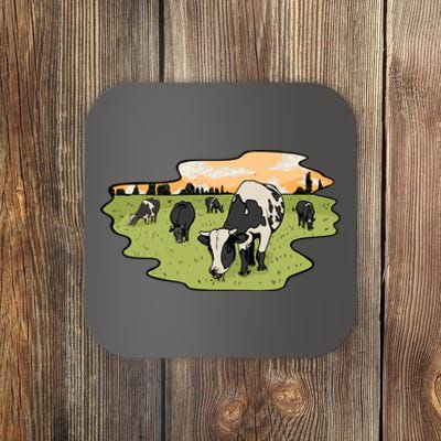 Cows In Field Coaster