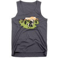 Cows In Field Tank Top