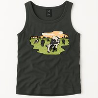 Cows In Field Tank Top