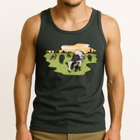 Cows In Field Tank Top