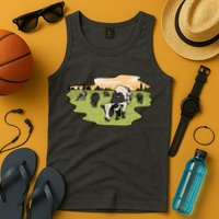 Cows In Field Tank Top