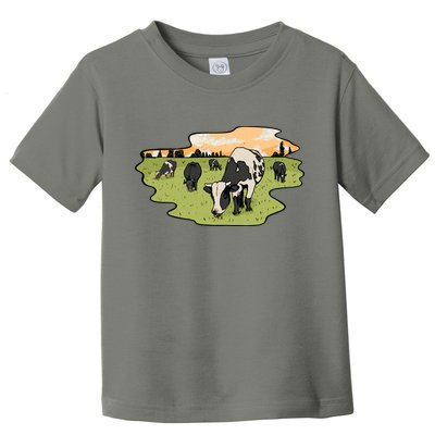 Cows In Field Toddler T-Shirt