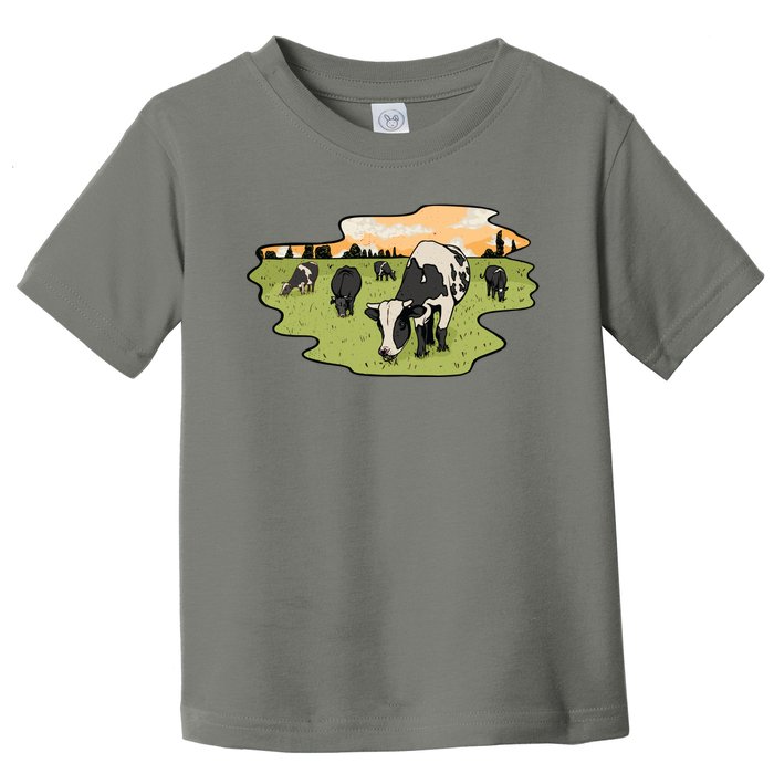 Cows In Field Toddler T-Shirt