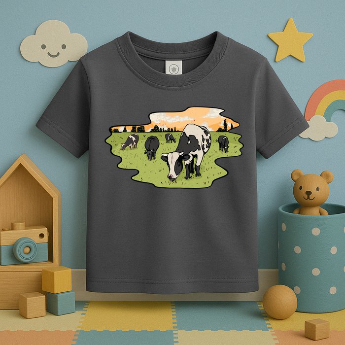 Cows In Field Toddler T-Shirt