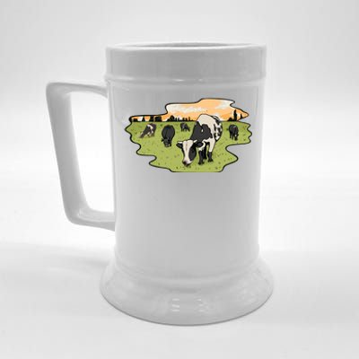 Cows In Field Beer Stein