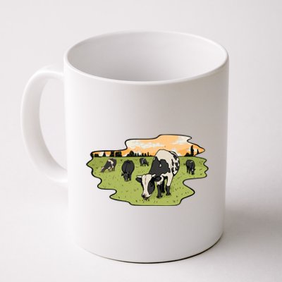 Cows In Field Coffee Mug