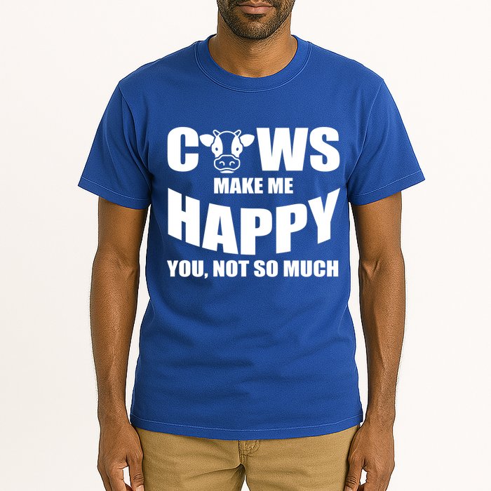 Cows Make Me Happy You Not So Much Tall T-Shirt