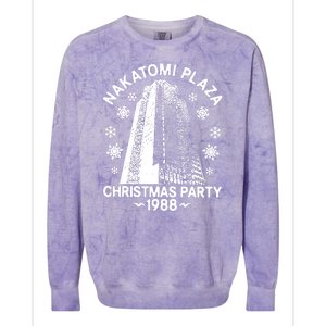 Christmas Party 1988 Nakatomi Plaza Hipster Colorblast Crewneck Sweatshirt