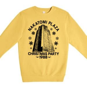 Christmas Party 1988 Nakatomi Plaza Hipster Premium Crewneck Sweatshirt