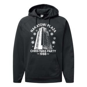 Christmas Party 1988 Nakatomi Plaza Hipster Performance Fleece Hoodie