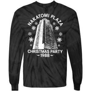 Christmas Party 1988 Nakatomi Plaza Hipster Tie-Dye Long Sleeve Shirt