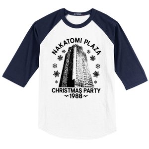 Christmas Party 1988 Nakatomi Plaza Hipster Baseball Sleeve Shirt