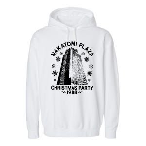 Christmas Party 1988 Nakatomi Plaza Hipster Garment-Dyed Fleece Hoodie