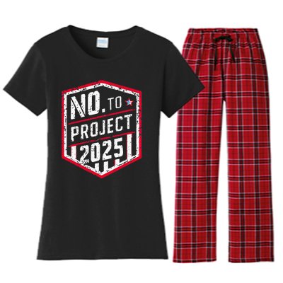 Current Political 2024 Stop Project 2025 Women's Flannel Pajama Set