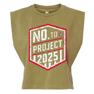 Current Political 2024 Stop Project 2025 Garment-Dyed Women's Muscle Tee