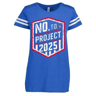 Current Political 2024 Stop Project 2025 Enza Ladies Jersey Football T-Shirt