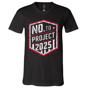 Current Political 2024 Stop Project 2025 Movement V-Neck T-Shirt