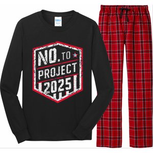 Current Political 2024 Stop Project 2025 Movement Long Sleeve Pajama Set