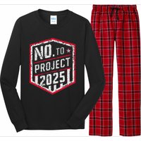 Current Political 2024 Stop Project 2025 Movement Long Sleeve Pajama Set