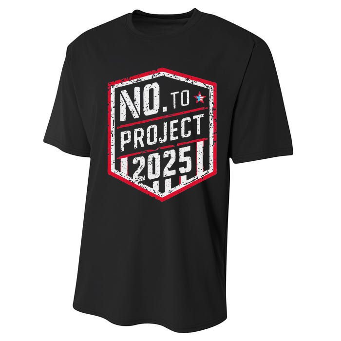 Current Political 2024 Stop Project 2025 Movement Performance Sprint T-Shirt