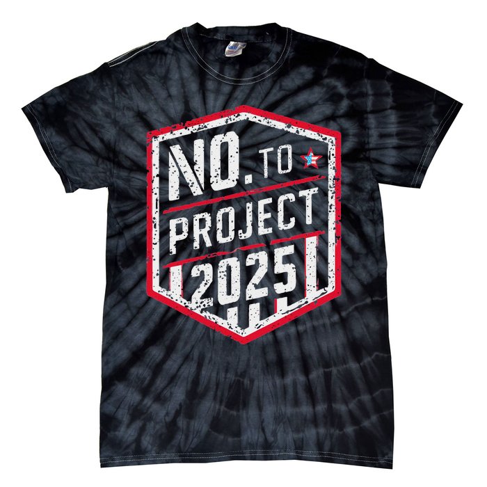 Current Political 2024 Stop Project 2025 Movement Tie-Dye T-Shirt