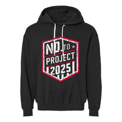 Current Political 2024 Stop Project 2025 Garment-Dyed Fleece Hoodie