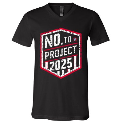 Current Political 2024 Stop Project 2025 V-Neck T-Shirt