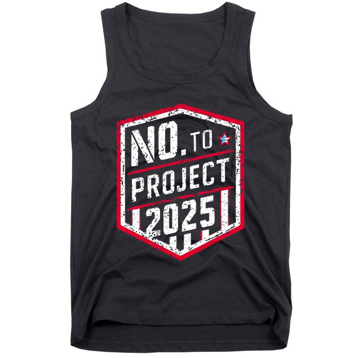 Current Political 2024 Stop Project 2025 Tank Top