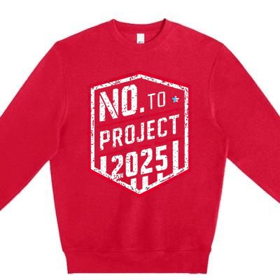 Current Political 2024 Stop Project 2025 Premium Crewneck Sweatshirt