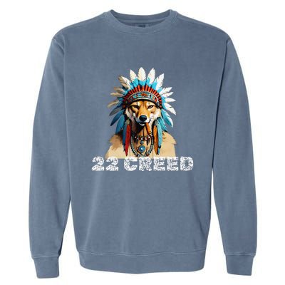 Coyote Predator 22 Cree.D Graphic Design Garment-Dyed Sweatshirt