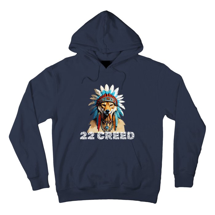 Coyote Predator 22 Cree.D Graphic Design Hoodie