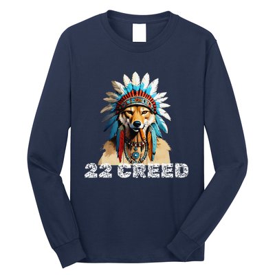 Coyote Predator 22 Cree.D Graphic Design Long Sleeve Shirt