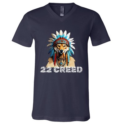 Coyote Predator 22 Cree.D Graphic Design V-Neck T-Shirt