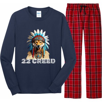 Coyote Predator 22 Cree.D Graphic Design Long Sleeve Pajama Set