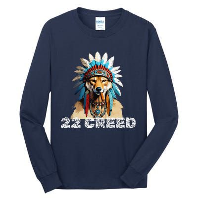 Coyote Predator 22 Cree.D Graphic Design Tall Long Sleeve T-Shirt