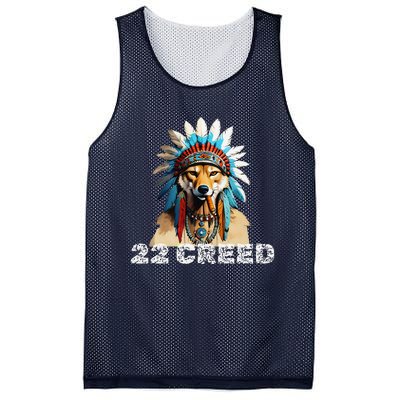 Coyote Predator 22 Cree.D Graphic Design Mesh Reversible Basketball Jersey Tank