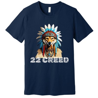 Coyote Predator 22 Cree.D Graphic Design Premium T-Shirt