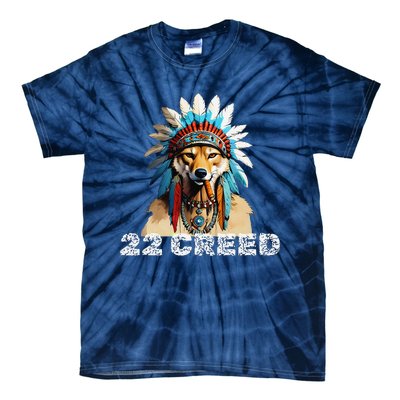 Coyote Predator 22 Cree.D Graphic Design Tie-Dye T-Shirt